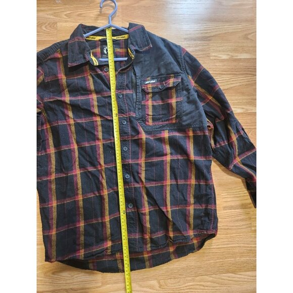 Ski-Doo BRP Long Sleeves Shirt Large Squared Pattern Pre-Owned - Picture 4 of 7